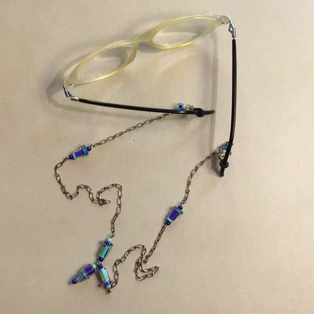 Artisanal Handmade Glass Beaded Chain